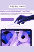 iPad 10.9 inç 10.Nesil Fuchsia Smart Cover  Akıllı Tablet Kılıfı thumbnail 10