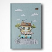 Kalipso Hakan Çapkan 14x20 Gezgin Çizgili Butik Defter - 1