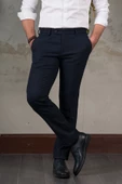 ECER REGULAR FİT YAN CEP BORU PAÇA ERKEK KIŞLIK KUMAŞ PANTOLON - 7