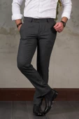 ECER REGULAR FİT YAN CEP BORU PAÇA ERKEK KIŞLIK KUMAŞ PANTOLON - 2
