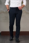 ECER REGULAR FİT YAN CEP BORU PAÇA ERKEK KIŞLIK KUMAŞ PANTOLON - 8