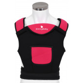 Jimmy Baby Fairy Bel Destekli Yenidoğan Bebek Kanguru Taşıma Siyah - 2