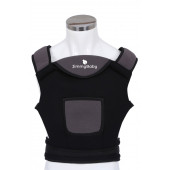 Jimmy Baby Fairy Bel Destekli Yenidoğan Bebek Kanguru Taşıma Siyah - 4