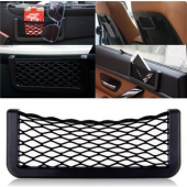 Plastik Kenarlı Yapıştırmalı Araç Içi Pratik Fileli Ceplik 20*8 Cm - 4