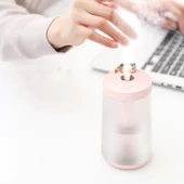 Ultrasonik Hava Nemlendirici Buhar Makinesi Aromaterapi Difüzörü Işıklı BMX-16 - 1