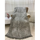 Özlü Home lüks koltuk çekyat örtüsü haki yeşili - 1