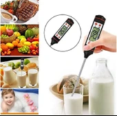 Dijital Gıda Termometresi Süt Yemek Sıcaklık Ölçer Pil Dahil - 2