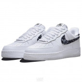 Nike Air Force 1 Low Paisley White Black DH4406-101 Sneaker Spor Ayakkabı - 4