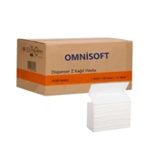 Omnisoft Z Katlı Dispenser Kağıt Havlu 100 x 12 Paket - 1