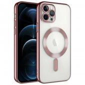 Apple iPhone 11 Pro Kılıf Kamera Korumalı Magsafe Wireless Şarj Özellikli Zore Demre Kapak - 5