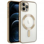 Apple iPhone 11 Pro Kılıf Kamera Korumalı Magsafe Wireless Şarj Özellikli Zore Demre Kapak - 6