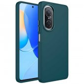 Huawei Nova 9 SE Kılıf Metal Çerçeve ve Buton Tasarımlı Silikon Zore Luna Kapak - 7