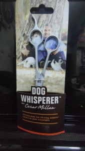 Cesar Milan Dog Whisperer Paslanmaz Çelik Köpek Tüy İnceltme Makası - 1