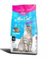 Hobi Maxicat Somonlu Kısır Kedi Maması 12 Kg - 1