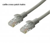 Cat. 5E Cross-over Patch Kablo - 5 Metre - 1