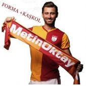 Galatasaray Orijinal Metin Oktay Tshirt + Kaşkol İkili Takım - 1
