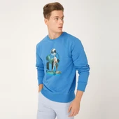 Biggdesign Nature Ormanın Kralı Erkek Sweatshirt - 5