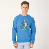 Biggdesign Nature Ormanın Kralı Erkek Sweatshirt - 4