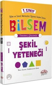 1. Sınıf Bilsem Hazırlık Şekil Yeteneği Editör Yayınları - 1