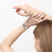 Luna Full Gümüş Kordon Kadın Kol Saati thumbnail 6