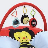 Kraft Little Bee Titreşimli Ana Kucağı Kırmızı-Mavi - 2