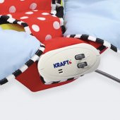 Kraft Little Bee Titreşimli Ana Kucağı Kırmızı-Mavi - 3