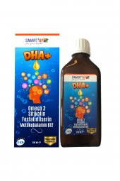 Smart Up Sitikolin Dha Omega 3 Ve Fosfatidilserin İceren Balık Yağı B12 ( 200 Ml) - 1