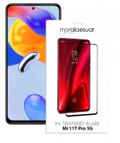 Xiaomi Mi 11T Pro 5G 5D Ekran Koruyucu Cam Tam Kaplayan - 1