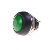 PBS33B 12mm Yuvarlak Push Buton Yeşil IC-184 - 1