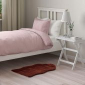 Yapay Koyun Postu MeridyenDukkan Koyu Taba-Kahverengi 55x85 cm Ev Tekstili Dekorasyonu - 2