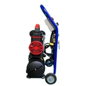 Seybomak Havalı Petek Temizleme Makinesi Çift Yönlü darbeli 1,2 Hp mavi - 4