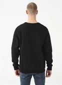 Columbia CSC M BAR SPLIT CREW SWEATSHIRT Bisiklet Yaka Erkek Sweatshirt Siyah CS0274 thumbnail 4