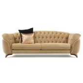 Petek Lüks Mobilya Kanepe Sehpa Puf Koltuk Ayağı 12 Cm Kahverengi Ahşap Desenli Baza Ayakları thumbnail 8