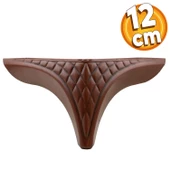 Petek Lüks Mobilya Kanepe Sehpa Puf Koltuk Ayağı 12 Cm Kahverengi Ahşap Desenli Baza Ayakları thumbnail 1