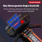 DailyTech 12 LED Şarj Edilebilir Su Geçirmez Kamp Kafa Feneri Lambası - 8
