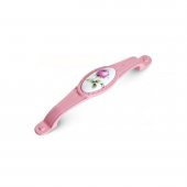 Tomurcuk Porselen Mobilya Dolap Kulp 128 mm Pembe Gül Pembe - 1