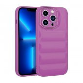 Apple iPhone 13 Pro Max Kılıf Kamera Korumalı Parlak Airbagli Zore Galya Kapak - 8