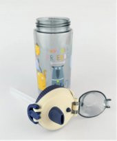 Vagonlife Tritan Pipetli Kapaklı Çocuk Matarası 500Ml Köpek - 5