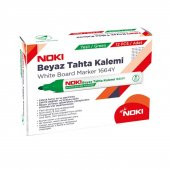 Noki Doldurulabilir Beyaz Tahta Kalemi Yeşil 12 Adet - 1