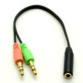 MYKABLO 2E/1D Mikrofon-Kulaklık Ayırıcı Kablo - 1