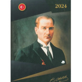Özkan  2024 Atatürk  ajandası 17x24 - 4