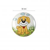 Tomurcuk Porselen Düğme Köpek Çocuk Odası Mobilya Kulp - 2