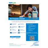 ECOLAB TOPCLIN ALL PURPOSE CLEANER - 5 L (KLOR İÇERMEYEN TEMİZLİK ÜRÜNÜ) - 4