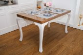 Finezza Ayda Jakar Polyester Kumaş Bej Amerikan Servis 33,5x46 cm Gri 4 Ad.-1386 - 1