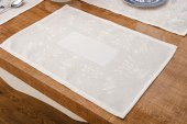 Finezza Ayda Jakar Polyester Kumaş Bej Amerikan Servis 34 x 46 cm Bej 4 Ad.-1388 - 6