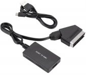 Scart To Hdmi 1080p AV Video Çevirici Dönüştürücü Adaptör - 1