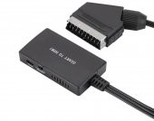 Scart To Hdmi 1080p AV Video Çevirici Dönüştürücü Adaptör - 2