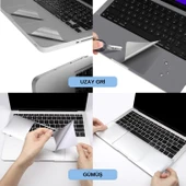 Macbook Pro Kılıf 15 inç Sticker Koruyucu Touchpad Trackpad Guard A1707 A1990 ile Uyumlu - 3