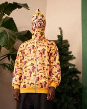 Bape 3 İplik Unisex Oversize Full Zip Fermuarlı Hırka thumbnail 8
