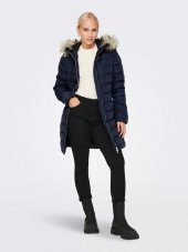 ONLELLAN QUİLTED ONLY KADIN MONT  lacivert - 3